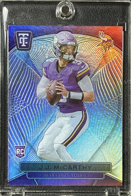JJ McCarthy 2024 Totally Certified #127 Rookies RAW