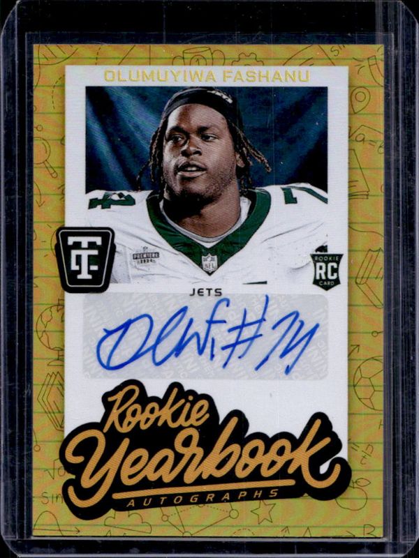 2024 Totally Certified #7 Rookie Yearbook Autographs - Mirror Platinum Gold /10