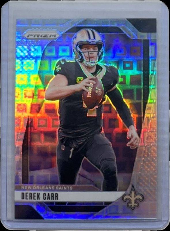 Derek Carr 2024 Prizm #203 Pandora /400 RAW