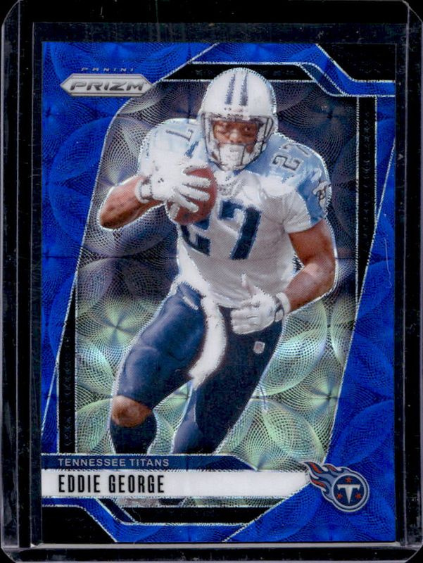 Eddie George 2024 Prizm #285 Choice Blue /14 RAW