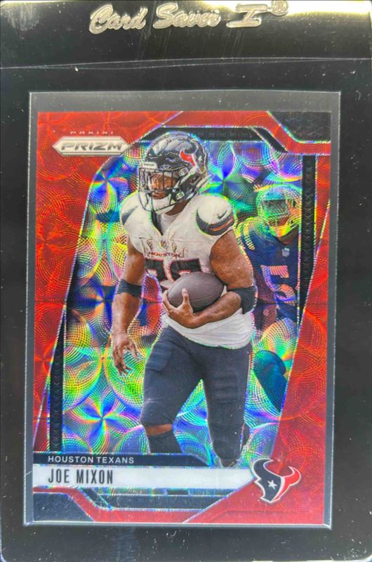 Joe Mixon 2024 Prizm #112 Choice Red /20 RAW