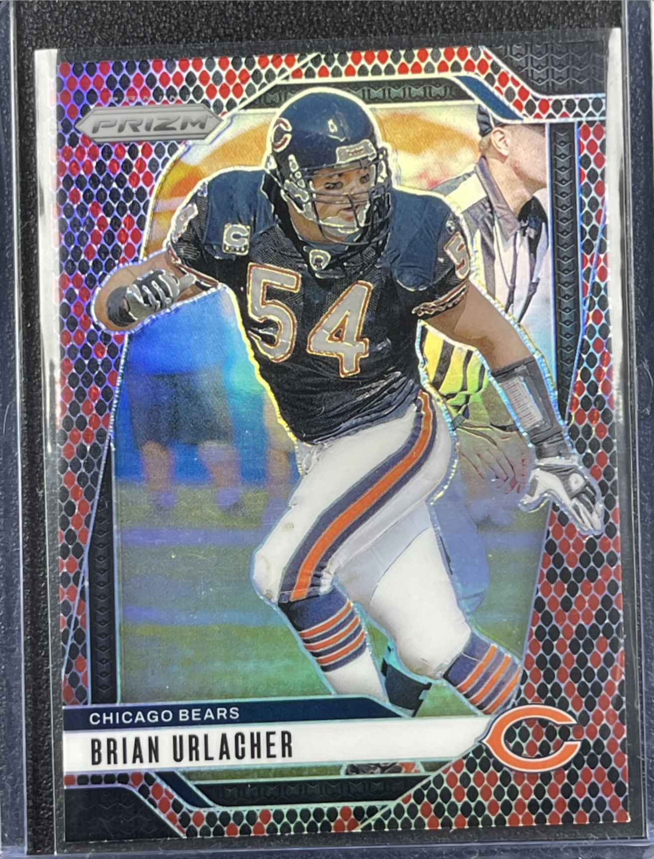 Ballon De Football Wilson Signé Par Brian Urlacher (#54) - Avec Certificat D'Authenticité
