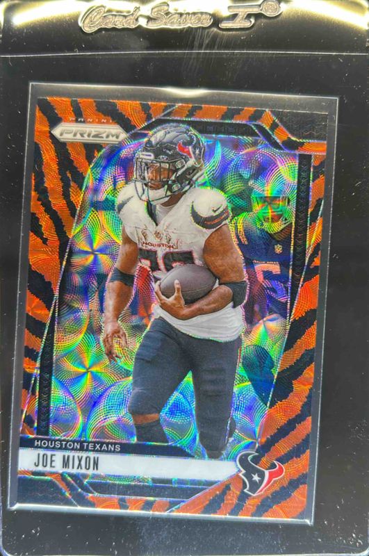 Joe Mixon 2024 Prizm #112 Choice Tiger Stripe /(SSP) RAW