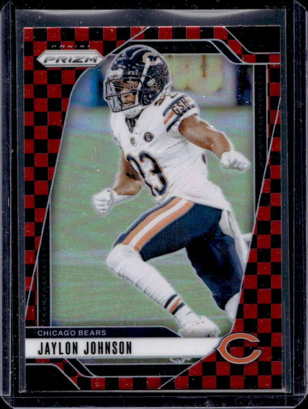 2024 Prizm #51 Black & Red Checker /(SSP)