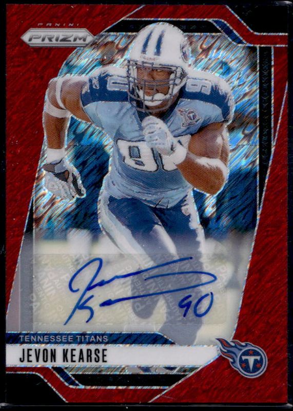 2024 Prizm #286 Base Autographs - Red Shimmer /35