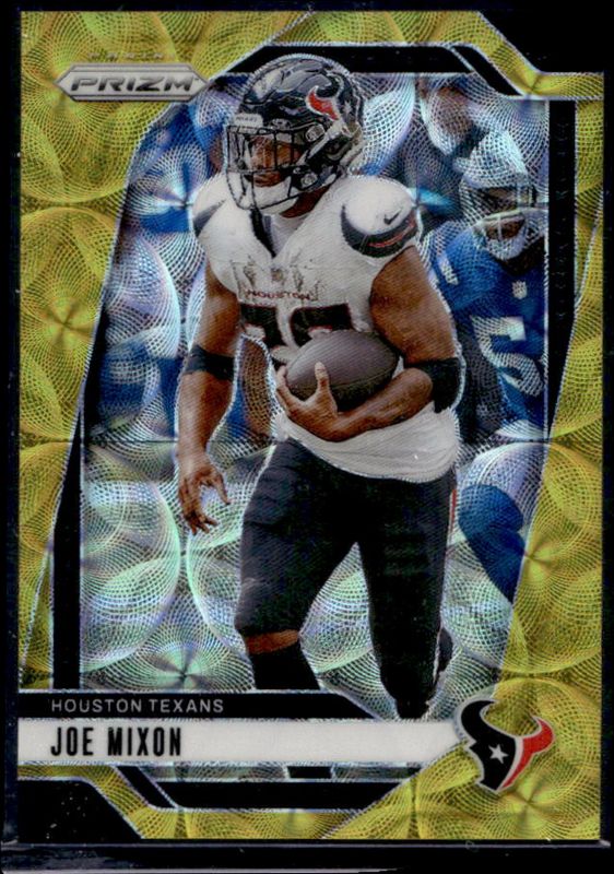Joe Mixon 2024 Prizm #112 Choice Gold /10 RAW