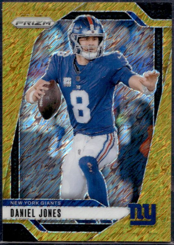 Daniel Jones 2024 Prizm #212 Gold Shimmer /10 RAW