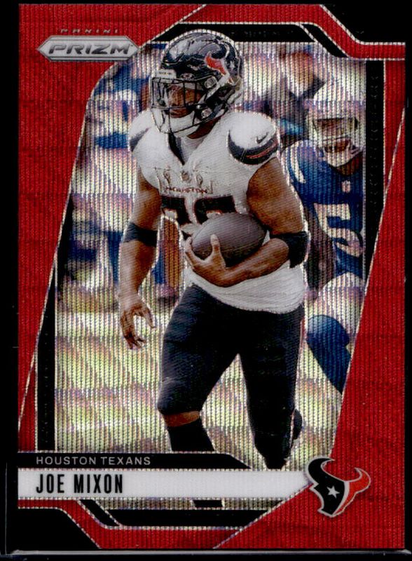 Joe Mixon 2024 Prizm #112 Red Wave /149 RAW