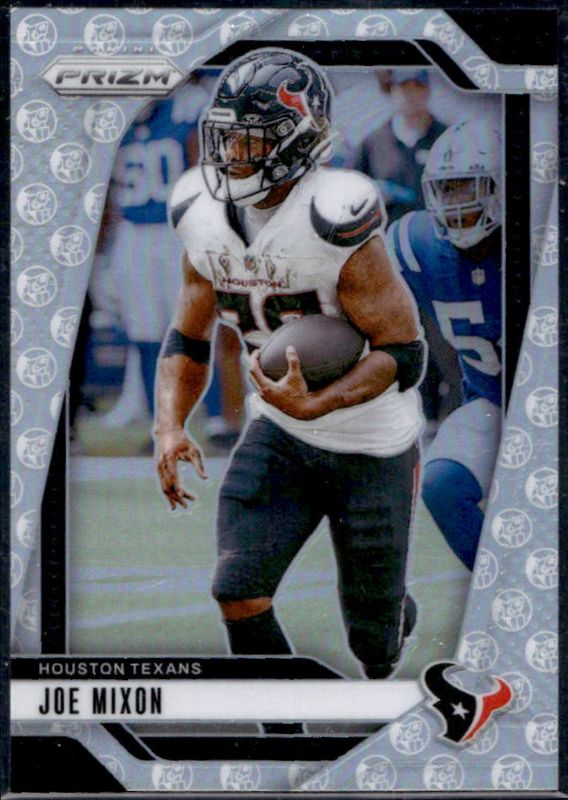 Joe Mixon 2024 Prizm #112 White Knight /3 RAW