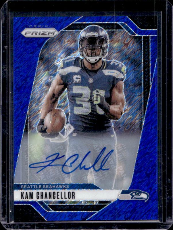 2024 Prizm #266 Base Autographs - Blue Shimmer /25