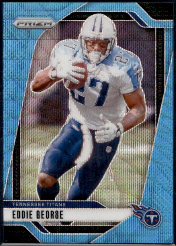 Eddie George 2024 Prizm #285 Blue Wave /230 RAW
