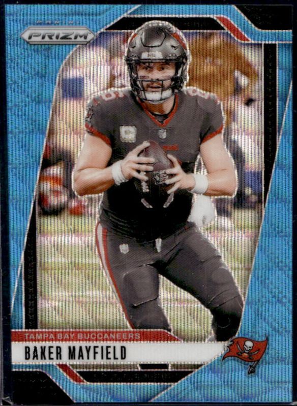 Baker Mayfield 2024 Prizm #268 Blue Wave /230 RAW