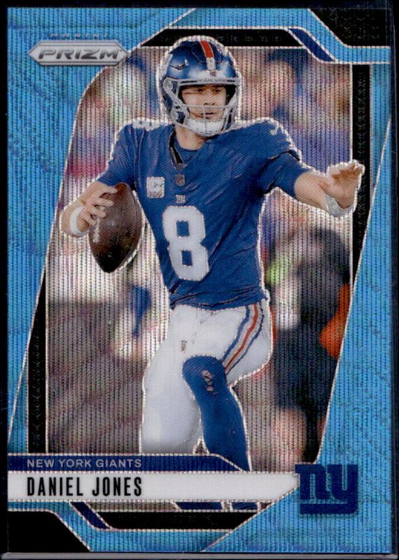 Daniel Jones 2024 Prizm #212 Blue Wave /230 RAW
