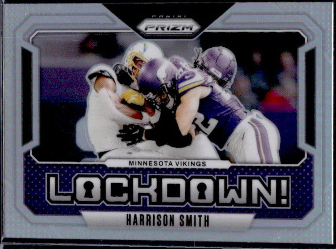 Harrison Smith 2024 Prizm #8 Lockdown! RAW