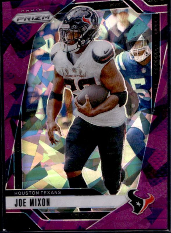 Joe Mixon 2024 Prizm #112 Purple Ice /225 RAW