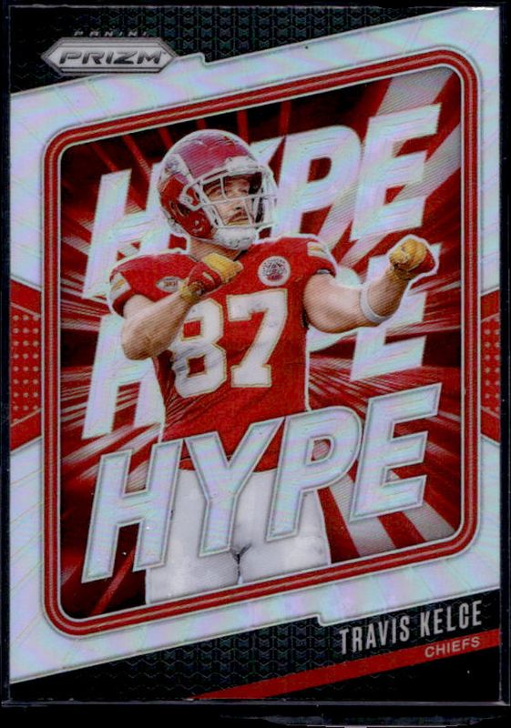 Travis Kelce 2024 Prizm #7 Hype - Silver RAW