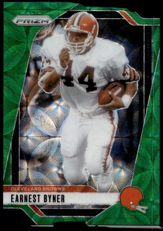Earnest Byner 2024 Prizm #70 Green Scope /75 RAW