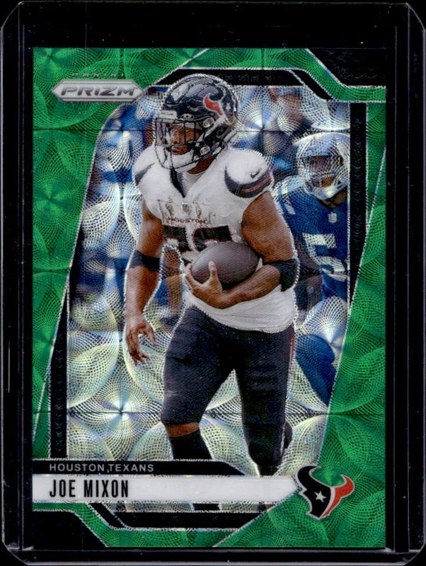 Joe Mixon 2024 Prizm #112 Green Scope /75 RAW