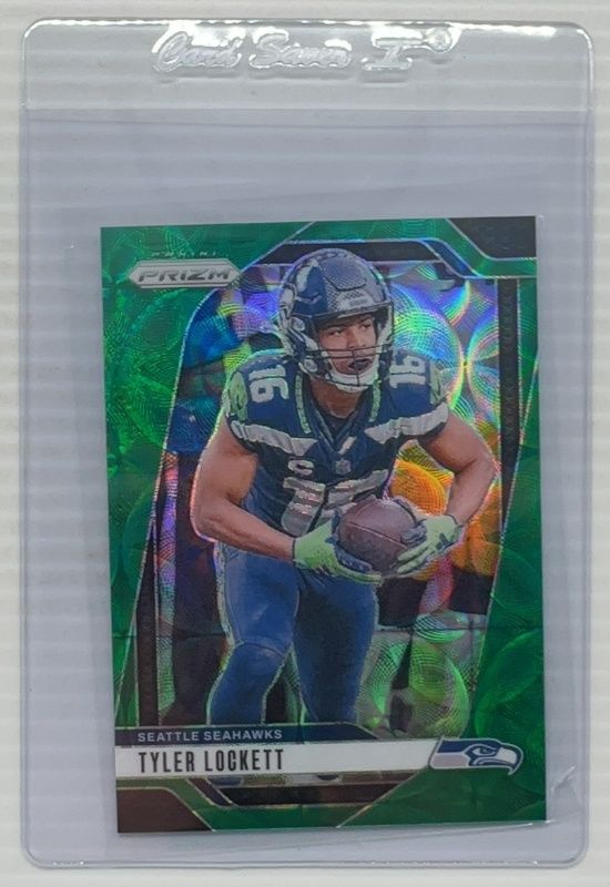 Tyler Lockett 2024 Prizm #262 Green Scope /75 RAW