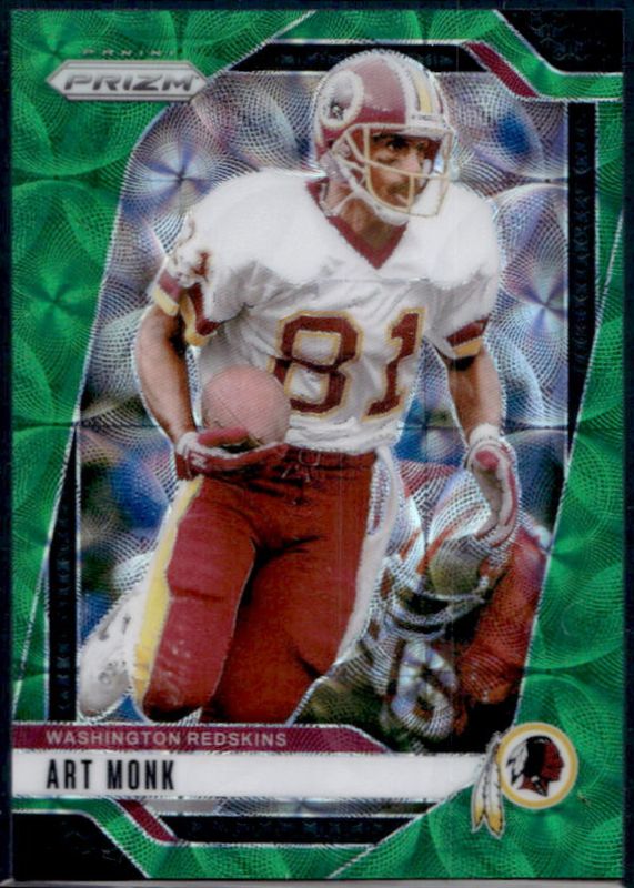 Art Monk 2024 Prizm #294 Green Scope /75 RAW