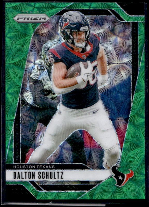 Dalton Schultz 2024 Prizm #115 Green Scope /75 RAW