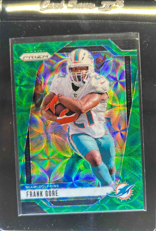 Frank Gore 2024 Prizm #184 Green Scope /75 RAW