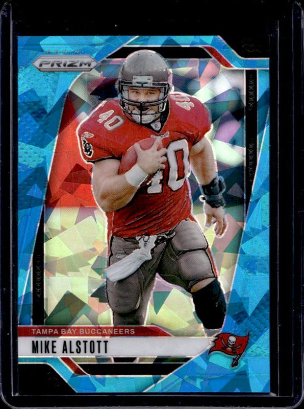 Mike Alstott 2024 Prizm #275 Blue Ice /99 RAW