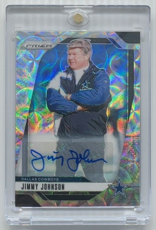 Jim Johnson 2024 Prizm #82 Base Autographs - Choice /100 RAW
