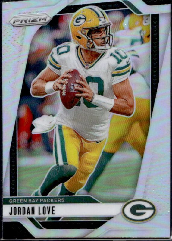 Jordan Love 2024 Prizm #101 Silver RAW