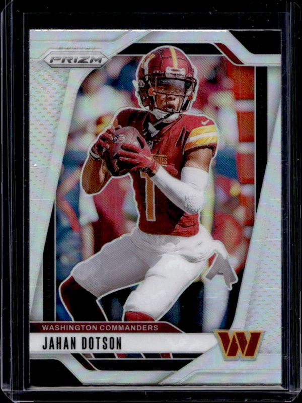Jahan Dotson 2024 Prizm #290 Silver RAW