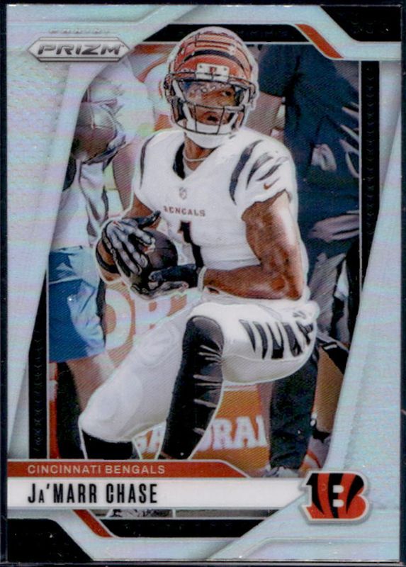 Ja'Marr Chase 2024 Prizm #57 Silver RAW
