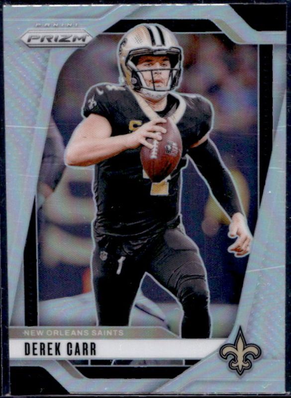 Derek Carr 2024 Prizm #203 Silver RAW