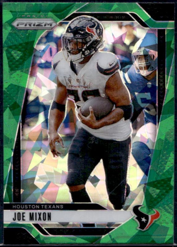 Joe Mixon 2024 Prizm #112 Green Ice RAW