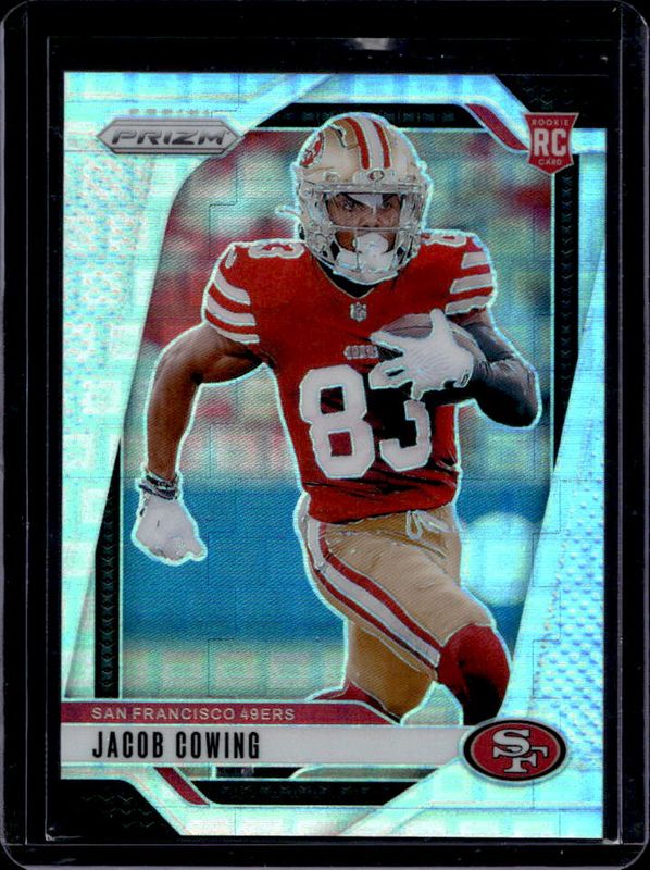 Jacob Cowing 2024 Prizm #335 Pandora /400 Rookie RAW