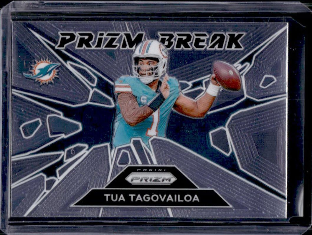 Tua Tagovailoa 2024 Prizm #10 Prizm Break RAW