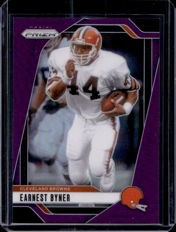 Earnest Byner 2024 Prizm #70 Purple /125 RAW