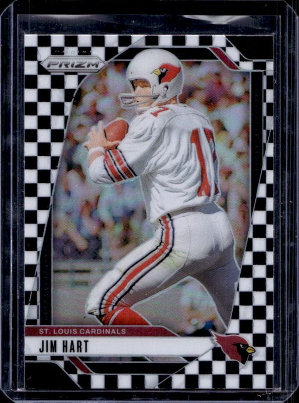 Jim Hart 2024 Prizm #9 Black & White Checker /(SSP) RAW