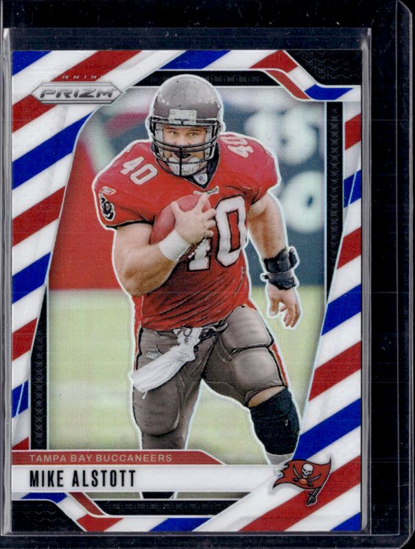 Mike Alstott 2024 Prizm #275 Red White Blue RAW