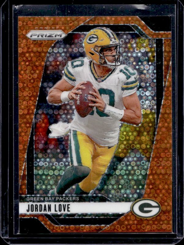 Jordan Love 2024 Prizm #101 Disco RAW