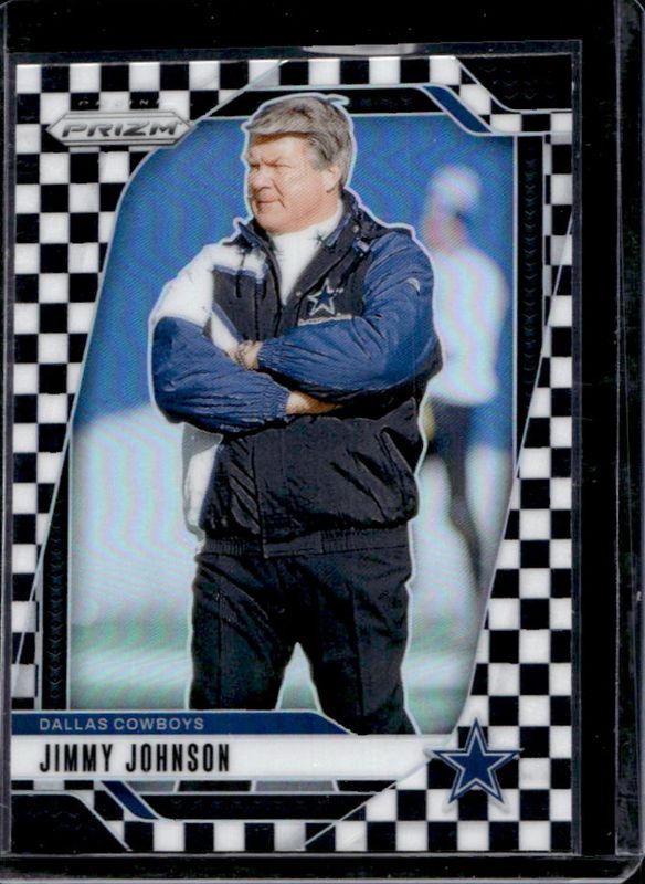 Jim Johnson 2024 Prizm #82 Black & White Checker /(SSP) RAW