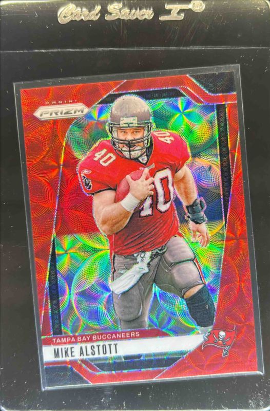 Mike Alstott 2024 Prizm #275 Choice Red /20 RAW