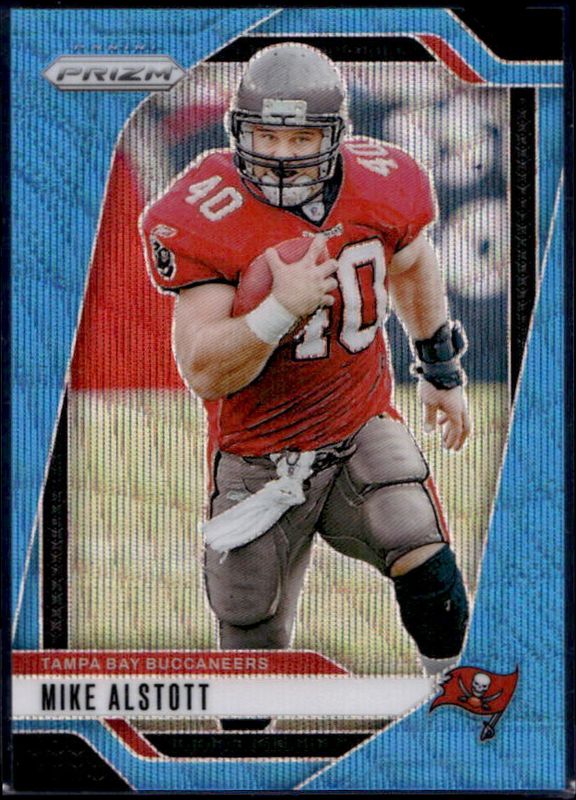 Mike Alstott 2024 Prizm #275 Blue Wave /230 RAW