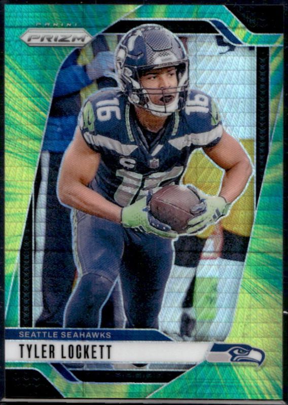 Tyler Lockett 2024 Prizm #262 Hyper /180 RAW