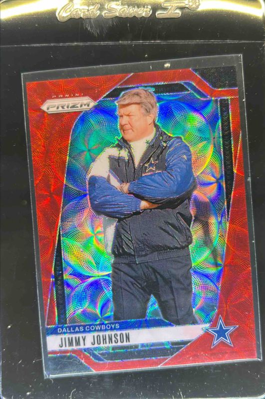 Jim Johnson 2024 Prizm #82 Choice Red /20 RAW