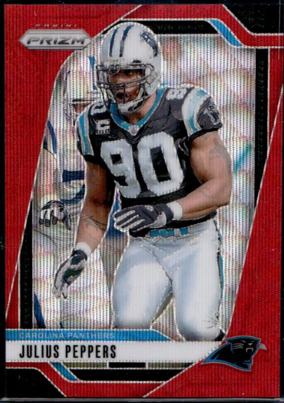 Julius Peppers 2024 Prizm #43 Red Wave /149 RAW