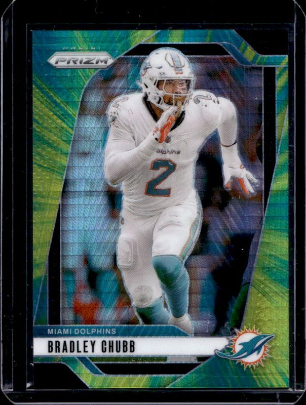 Bradley Chubb 2024 Prizm #181 Hyper /180 RAW
