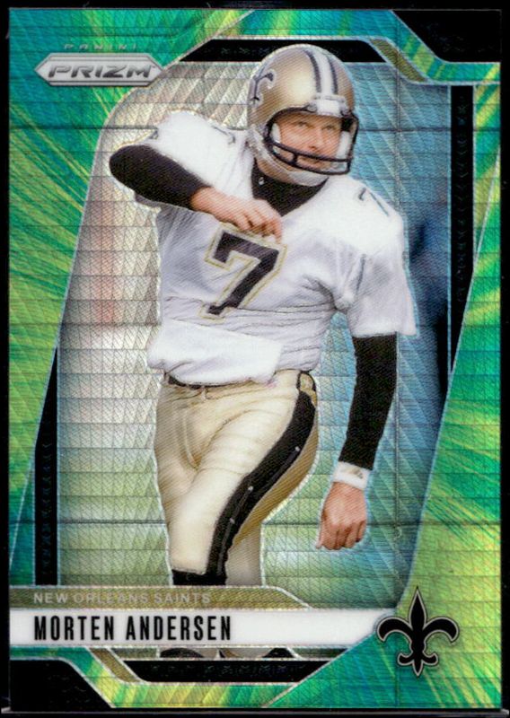 Morten Andersen 2024 Prizm #211 Hyper /180 RAW