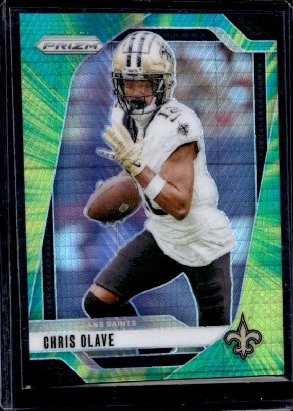 Chris Olave 2024 Prizm #206 Hyper /180 Price Guide - Sports Card