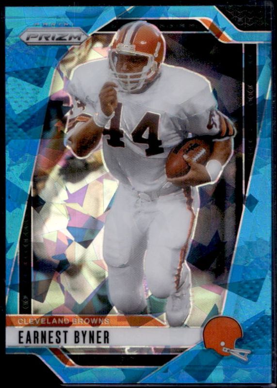 Earnest Byner 2024 Prizm #70 Blue Ice /99 RAW