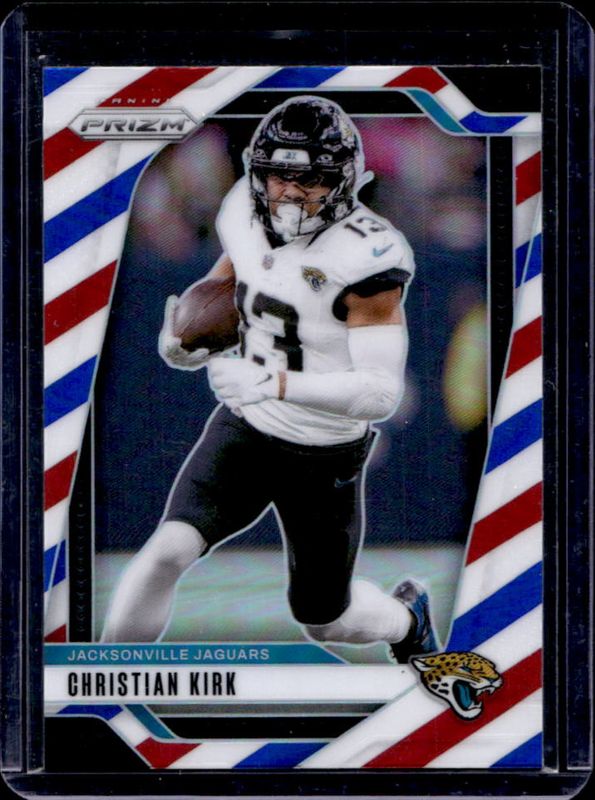 Christian Kirk 2024 Prizm #131 Red White Blue RAW